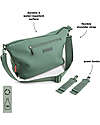 Done By Deer Waterproof Stroller Bag - Green - Hooks Included Organize and Bags