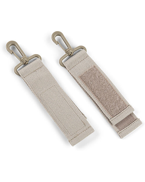 Done By Deer Waterproof Stroller Bag - Sand - Hooks Included Organize and Bags