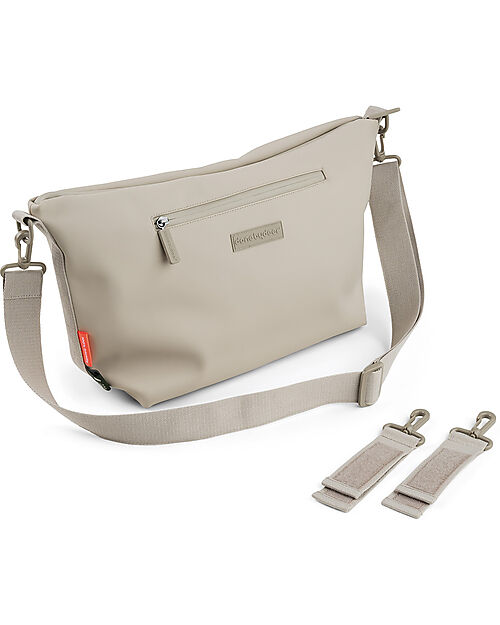 Done By Deer Waterproof Stroller Bag - Sand - Hooks Included Organize and Bags