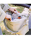 Done By Deer Waterproof Stroller Bag - Sand - Hooks Included Organize and Bags