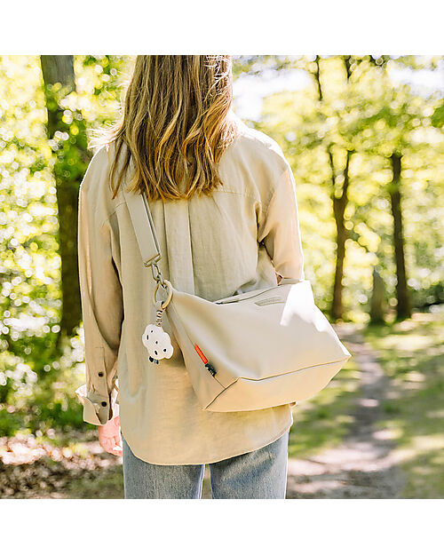 Done By Deer Waterproof Stroller Bag - Sand - Hooks Included Organize and Bags