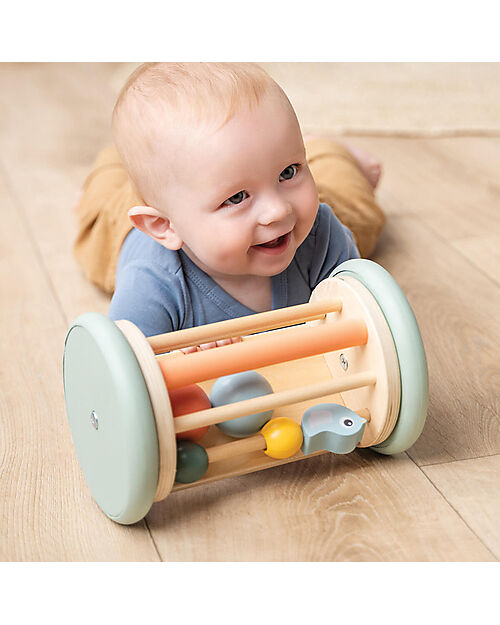 Done By Deer Wooden Multi-Activity Toy - Birdee - 3m+ Newborn Toys_