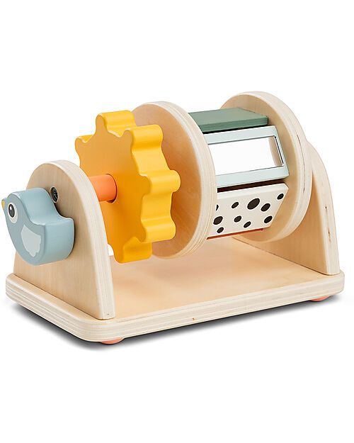 Done By Deer Wooden Multi-Sensory Toy- Birdee - 3m+ Newborn Toys_