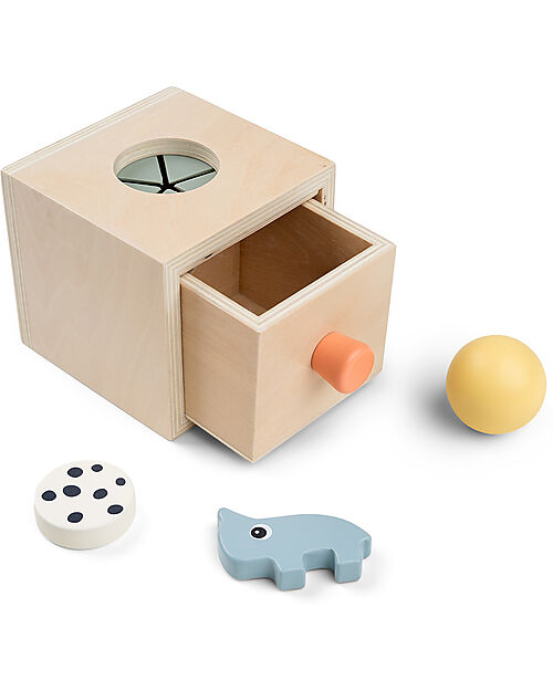 Done By Deer Wooden Permanence Box - Nozo - 10m+ Montessori Toys