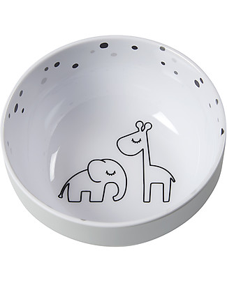 Done By Deer Yummy Mini Bowl Grey Dreamy Dots - Safe and Sturdy Bowls & Plates