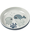 Done By Deer Yummy Mini Plate Sea Friends - Blue Bowls & Plates