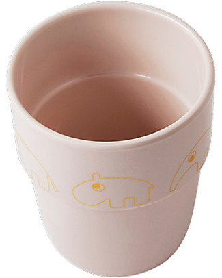 Done By Deer Yummy Mug Contour 240 ml, Gold/Powder null