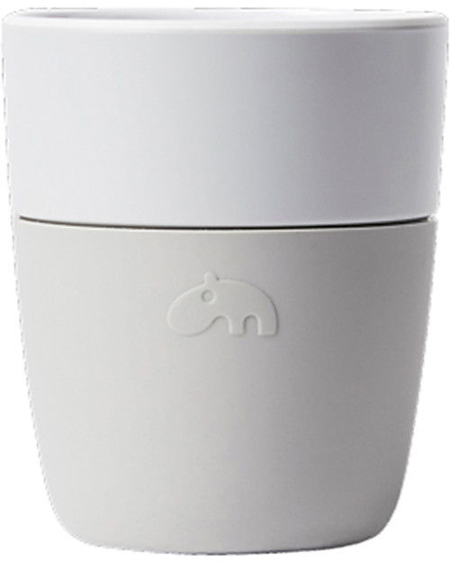 Done By Deer Yummyplus Easy Grip Cup Elphee 160 ml, Grey Beakers