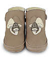 Donsje Baby Leather Mush Shoes - Mushroom - Truffle Shoes