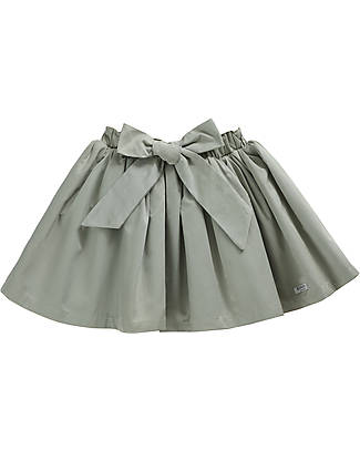 Donsje Baloon Kylie Skirt - Silvery Sage - Stretchy Waistband with Bow Skirts