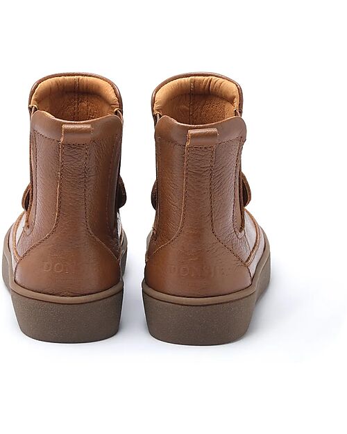 Donsje Chelsea Leather Boots Thuru Classic - Bear - Elastic Sides! Shoes