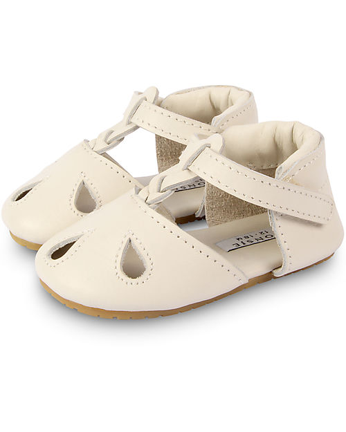 Donsje Dudu Baby Sandal - Off-white - for First Steps! Sandals