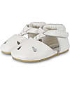 Donsje Dudu Leather Baby Sandal - Off-white - for First Steps! Sandals
