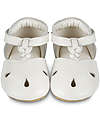 Donsje Dudu Leather Baby Sandal - Off-white - for First Steps! Sandals