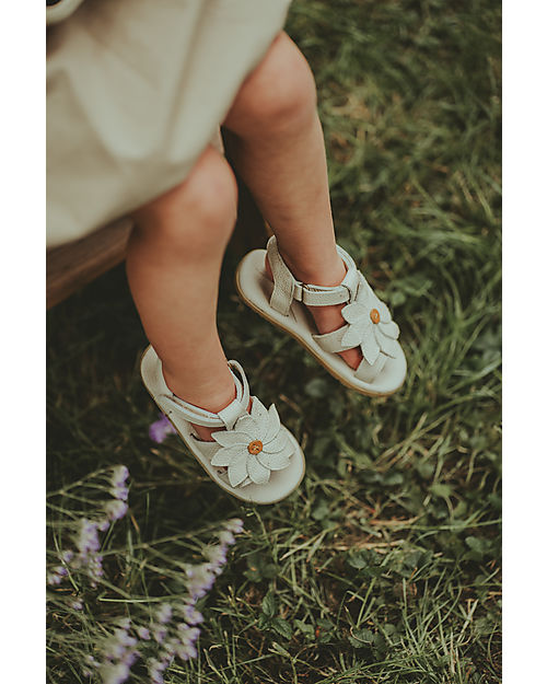 Donsje Iles Fields Sandal - Daisy Off White - Elegant and High Quality! Sandals