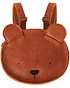 Donsje Kapi Classic Backpack - Bear - 100% Premium Leather Kindergarten Backpacks