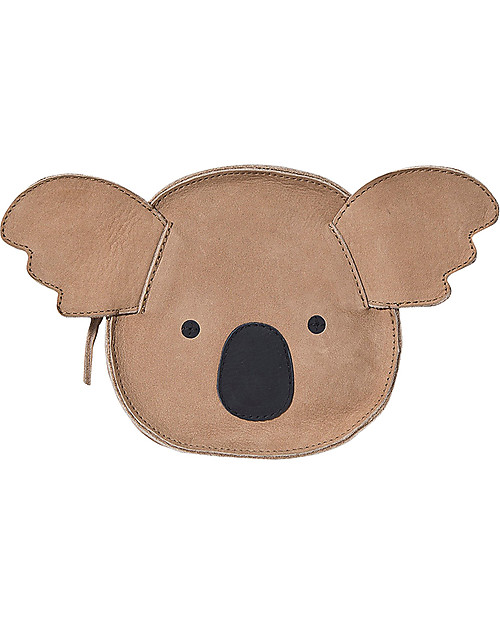 Donsje Kapi Classic Backpack - Koala - 100% Premium Leather Kindergarten Backpacks