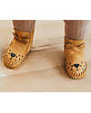 Donsje Kapi Classic Nubuck Leather Booties - Lion - for First Steps! Shoes
