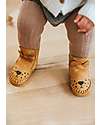 Donsje Kapi Classic Nubuck Leather Booties - Lion - for First Steps! Shoes