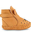 Donsje Kapi Classic Nubuck Leather Booties - Lion - for First Steps! Shoes