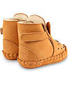 Donsje Kapi Classic Nubuck Leather Booties - Lion - for First Steps! Shoes