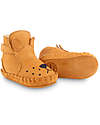 Donsje Kapi Classic Nubuck Leather Booties - Lion - for First Steps! Shoes