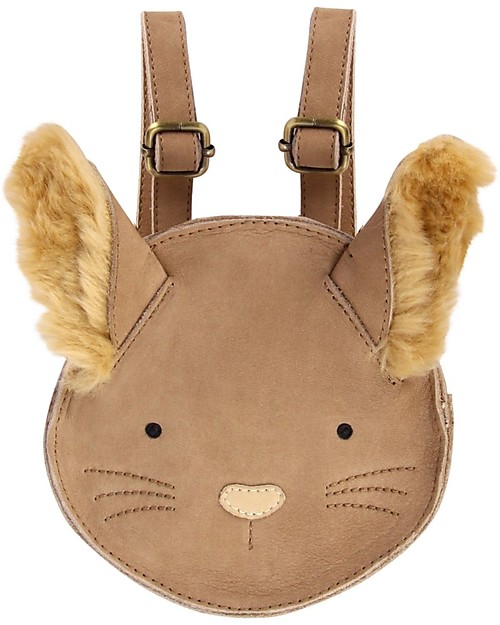 Donsje Kapi Exclusive Backpack - Squirrel - 100% Premium Leather Kindergarten Backpacks