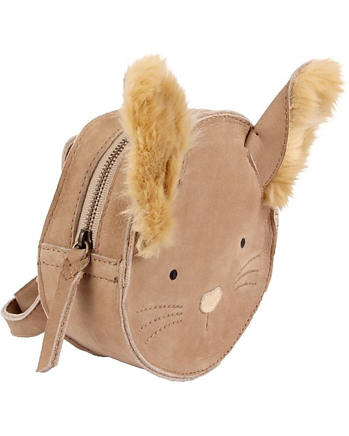 Donsje Kapi Exclusive Backpack - Squirrel - 100% Premium Leather Kindergarten Backpacks