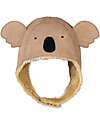 Donsje Leather Kapi Classic Hat - Koala - with Ears Winter Hats