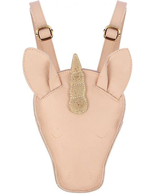 Donsje Leather Kapi Special Backpack - Unicorn - Light Pink Kindergarten Backpacks