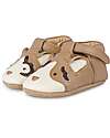 Donsje Spark Exclusive Leather Shoes - Calico Cat - Velcro Closure Sandals