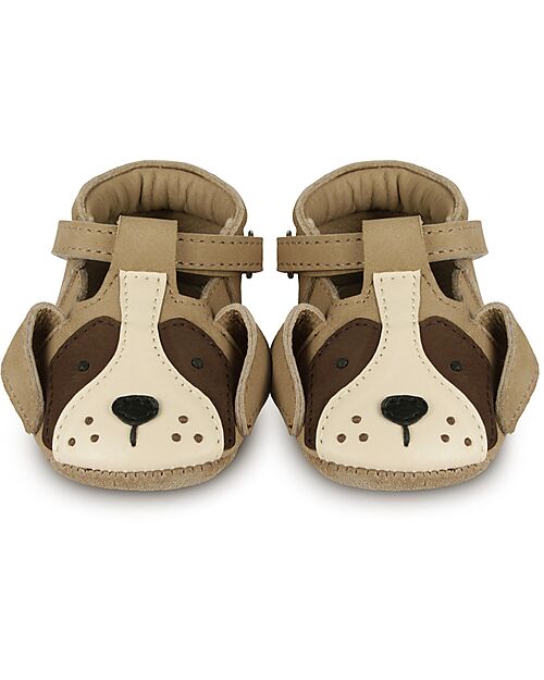 Donsje Spark Special Leather Shoes - Saint Bernard - Velcro