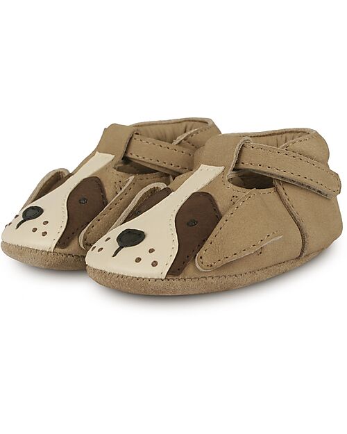 Donsje Spark Special Leather Shoes - Saint Bernard - Velcro closure Sandals
