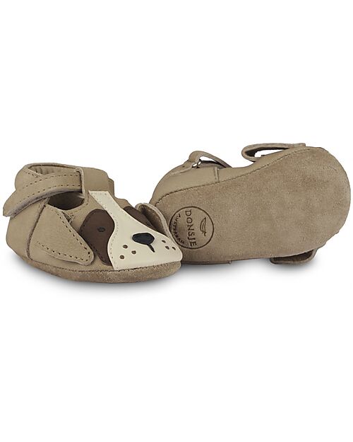 Donsje Spark Special Leather Shoes - Saint Bernard - Velcro closure Sandals