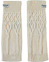 Donsje Suzi Leg Warmers - Ivory - 100% Cotton Tights
