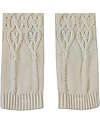 Donsje Suzi Leg Warmers - Ivory - 100% Cotton Tights