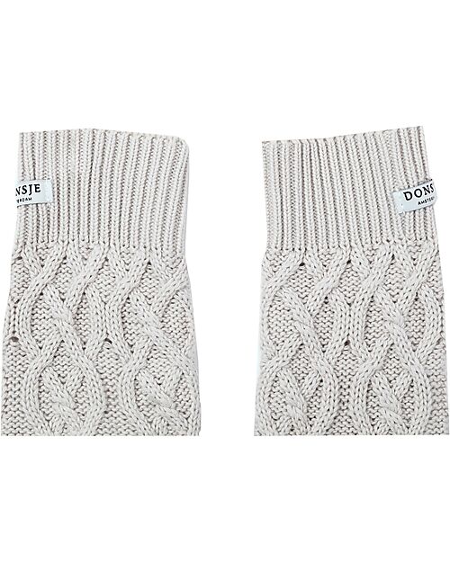 Donsje Suzi Leg Warmers - Soft Sand - 100% Cotton Tights