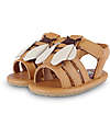 Donsje Tuti Sky Leather Baby Sandal - Honey Bee - Elegant and High Quality! Sandals