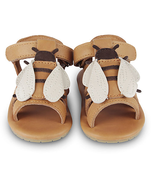 Donsje Tuti Sky Leather Baby Sandal - Honey Bee - Elegant and High Quality! Sandals