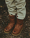 Donsje Wadudu Classic Leather Booties - Bear - Wool Lining Shoes