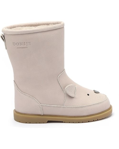 Donsje Wadudu Classic Leather Booties - Cat - Wool Lining Shoes