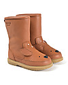 Donsje Wadudu Classic Leather Booties - Deer - Wool Lining Shoes