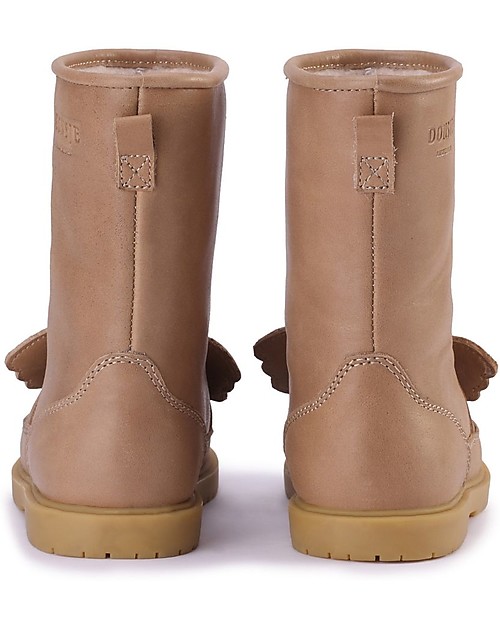 Donsje Wadudu Classic Leather Booties - Koala - Wool Lining Shoes