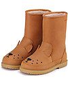Donsje Wadudu Classic Leather Booties - Lion - Wool Lining Shoes