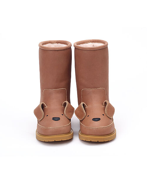 Donsje Wadudu Classic Leather Boots - Dog - Wool Lining Shoes