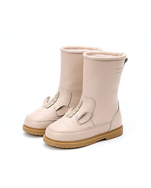 Donsje Wadudu Special Leather Boots - Unicorn - Wool Lining Shoes