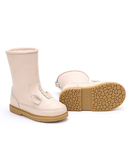 Donsje Wadudu Special Leather Boots - Unicorn - Wool Lining Shoes