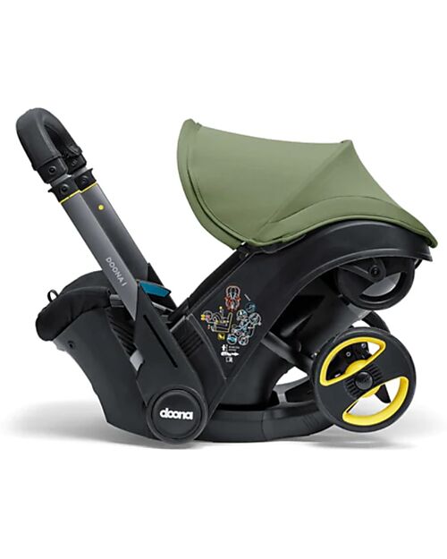 Doona 2-in-1 Car Seat and Stroller Doona i - Desert Green Car Seats Group 0+/1