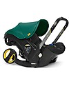 Doona Doona+ Car Seat 0+ with Wheels 2-in-1, Racing Green - Also approved as a stroller! Car Seats Group 0+/1