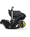 Doona Doona+ Car Seat o+ with Wheels 2-in-1, Nitro Black - Also approved as a stroller! Car Seats Group 0+/1